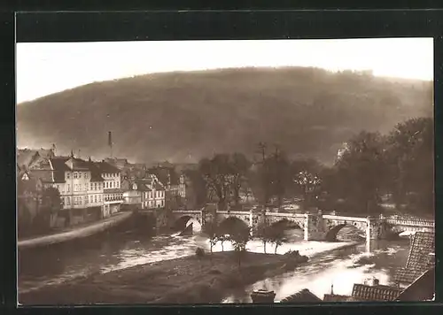 AK Hann. Münden, Werrabrücke