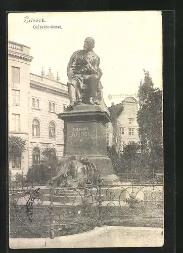 AK Lübeck, Geibeldenkmal