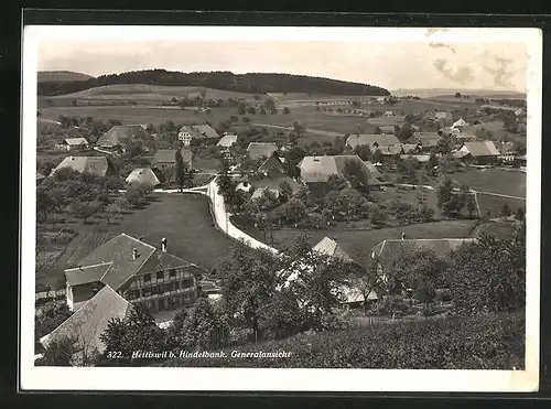 AK Krauchthal, Hettiswil aus der Vogelschau