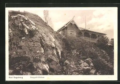 AK Bad Segeberg, Restaurant Bergschlösschen