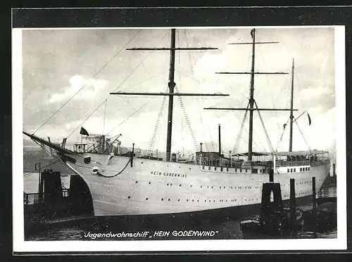 AK Jugendwohnschiff Hein Godenwind, Segelschiff