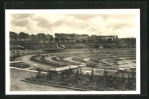 AK Essen, GRUGA Grosse Ruhrländische Gartenbau-Ausstellung 1929, Dahlien-Arena