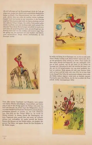 Sammelalbum 64 Seiten, Die Berühmten Abenteuer von Münchhausen & Don Quijote
