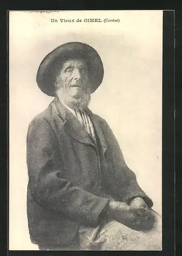 AK Gimel, Un Vieux, Aquitanien / Aquitaine
