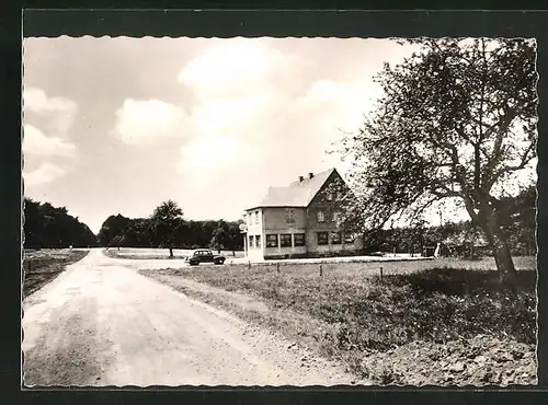 AK Gammelshausen /Hunsrück, Pension Waldesruh Inh. Karl Josef Hartmann