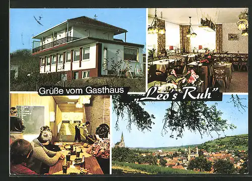 AK Waldböckelheim, Gasthaus Leo's Ruh Inh. Hans Speh