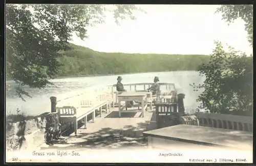 AK Eutin, Angelbrücke am Ugleisee