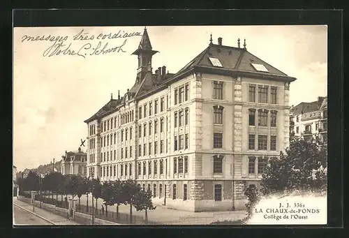AK La Chaux-de-Fonds, Collège de l`Ouest