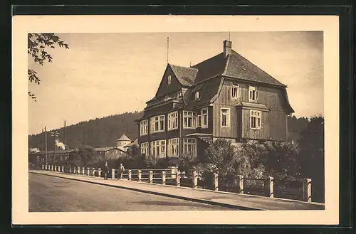 AK Braunlage / Oberharz, Hotel-Pension Villa Hercynia