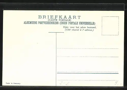 AK Verschiedene Briefmarken und Wappen von Niederländisch-Indien mit Landkarte
