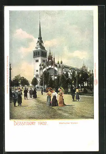 AK Düsseldorf, Industrie-u. Gewerbe-Ausstellung 1902, Bochumer Verein