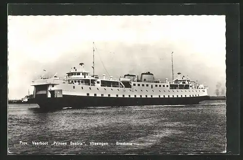 AK Fährschiff Prinses Beatrix, Vlissingen-Breskens