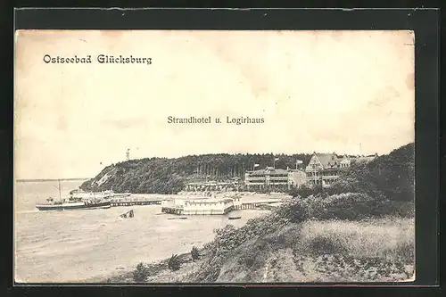 AK Glücksburg, Strandhotel und Logirhaus