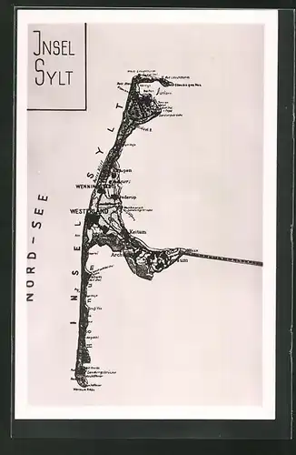 AK Sylt, Gesamtansicht der Insel