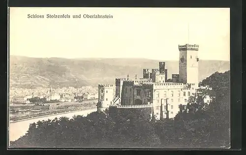AK Oberlahnstein, Schloss Stolzenfels und Oberlahnstein
