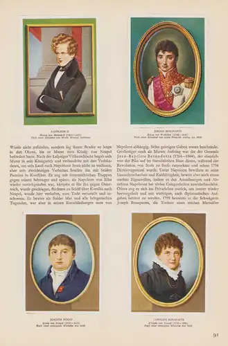 Sammelalbum 111 Seiten, Gestalten der Weltgeschichte, Portrait Karl V., Martin Luther, Heinrich VII. u.a.