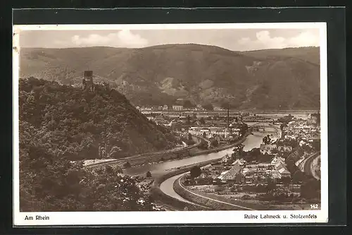 AK Lahneck, Ruine Lahneck und Stolzenfels