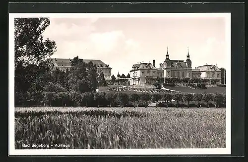 AK Bad Segeberg, Kurhaus im Sommer