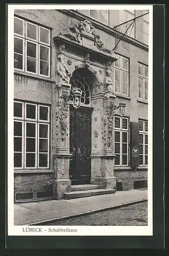 AK Lübeck, Schabbelhaus, Portal