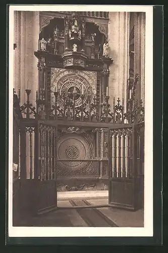 AK Lübeck, Astronomische Uhr in der Marienkirche