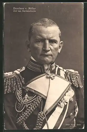 AK Exzellenz von Müller, Chef des Marinekabinetts