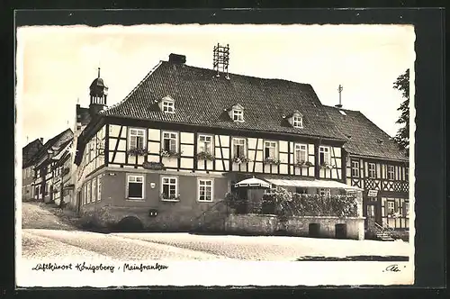 AK Königsberg / Bay., Gasthof goldener Stern