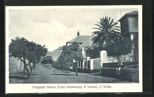 AK Sao Vicente /Kap Verde, Telegraph Station (Cabo Submarino)