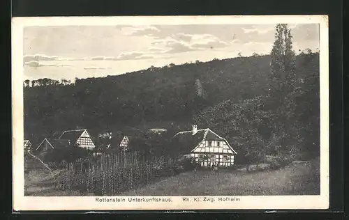 AK Hofheim, Unterkunftshaus Rottenstein am Hügel
