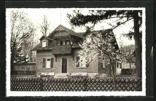 AK Oberelsbach / Rhön, Schweinfurterhaus am Gangolfsberg (600m)