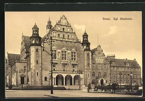 AK Posen / Poznan, Königl. Akademie