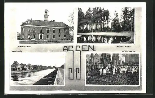 AK Assen, Gemeentehuis, Vaartweg, Hertenkamp