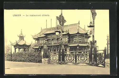 AK Brüssel / Bruxelles, Laken, Le Restaurant Chinois