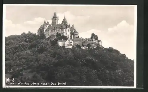 AK Wernigerode /Harz, Das Schloss