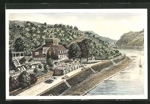 AK Dieblich a. d. Mosel, Hotel Haus Eller