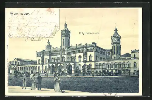 Künstler-AK Hannover, Polytechnikum