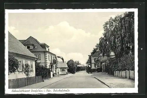 AK Beerfelden / Odenwald, Bahnhofstrasse