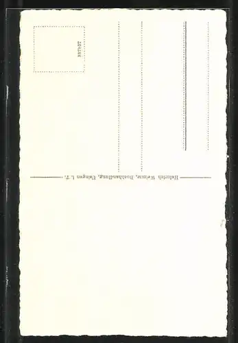 AK Usingen i. T., Blick zur Volksschule