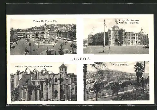 AK Lisboa, Praca de Touros, Campo Pequeno, Praca D. Pedro IV