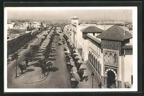 AK Casablanca, Boulevard des 4 ième Zouaves