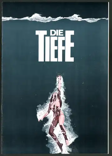 Filmprogramm NFK Nr. 222, Die Tiefe, Robert Shaw, Jacqueline Bisset, Nick Nolte, Regie: Peter Yates
