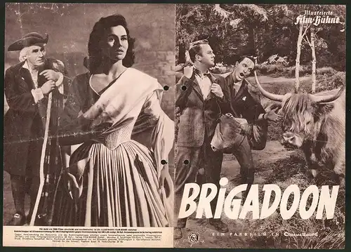 Filmprogramm IFB Nr. 2818, Brigadoon, Gene Kelly, Van Johnson, Cyd Charisse, Regie: Vincente Minelli
