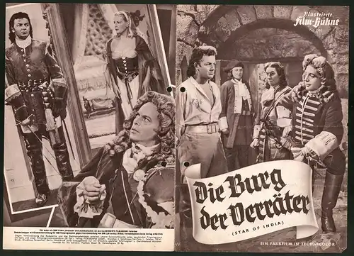 Filmprogramm IFB Nr. 2562, Die Burg der Verräter, Cornel Wilde, Jean Wallace, Regie: Arthur Lubin