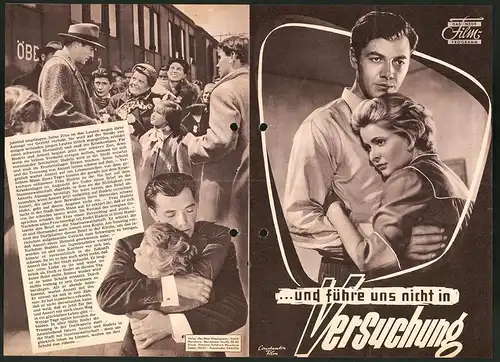 Filmprogramm DNF, ...und führe uns nicht in Versuchung, Johanna Matz, Heidemarie Hatheyer, Regie: Rolf Hansen