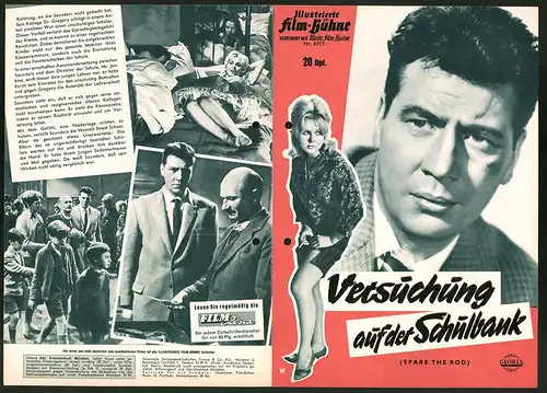 Filmprogramm IFB Nr. 6215, Versuchung auf der Schulbank, Max Bygraves, Donald Pleasence, Regie: Leslie Norman