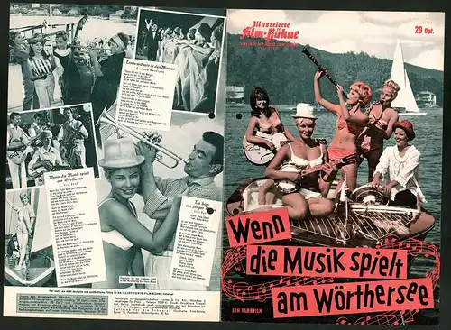 Filmprogramm IFB Nr. 6210, Wenn die Musik spielt am Wörthersee, Vivi Bach, Claus Biederstaedt, Regie: Hans Grimm