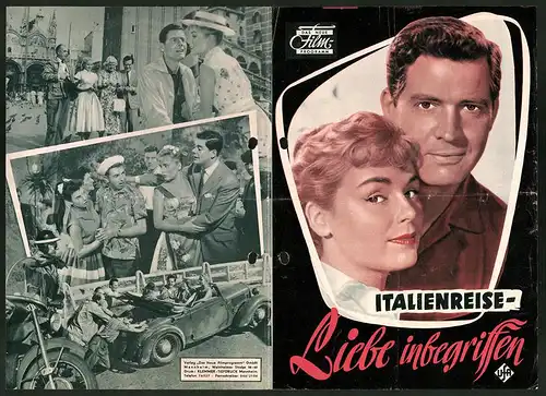 Filmprogramm DNF, Italienreise - Liebe inbegriffen, Paul Hubschmid, Susanne Cramer, Regie: Wolfgang Becker
