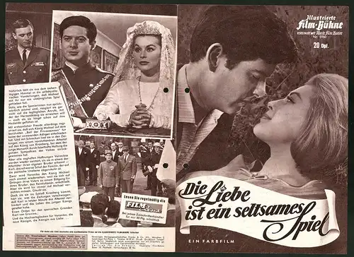 Filmprogramm IFB Nr. 5960, Die Liebe ist ein seltsames Spiel, Marianne Hold, Vincente Parra, Regie: Hans Grimm