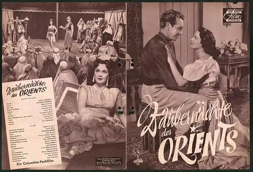 Filmprogramm DNF, Zaubernächte des Orients, Paul Henreid, Patricia Medina, Regie: Richard Quine