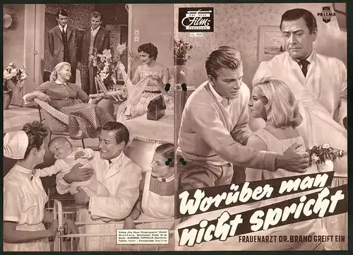 Filmprogramm DNF Nr. 3968, Worüber man nicht spricht, Hans Söhnker, Antje Geerk, Regie: Wolfgang Glück