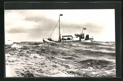 AK Hoek van Holland, Rettungsboot in Fahrt, Seenotrettung